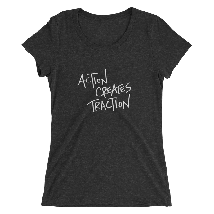 Action Creates Traction Ladies' short sleeve t-shirt