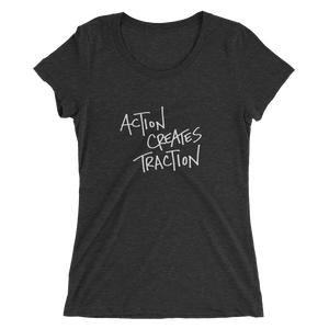 Action Creates Traction Ladies' short sleeve t-shirt