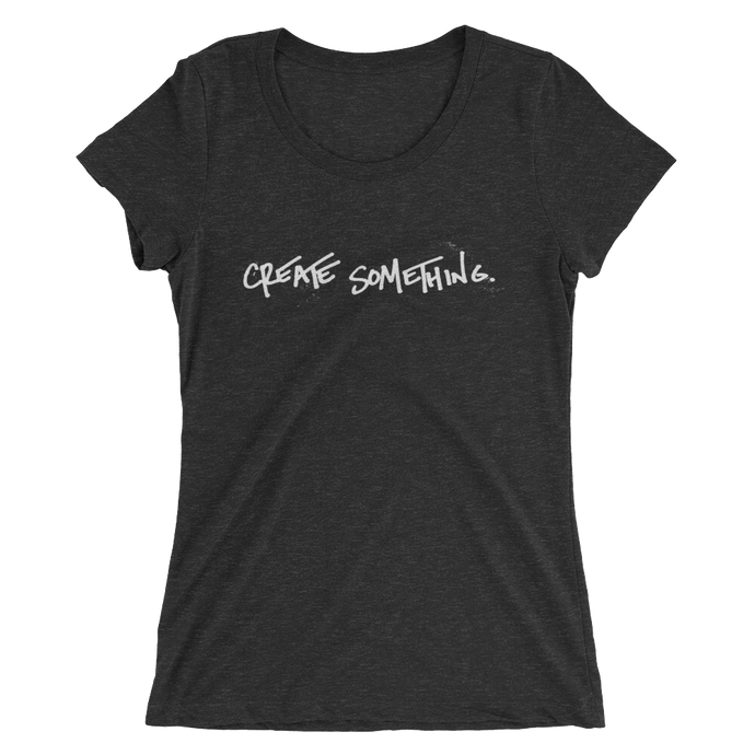 Ladies' Create Something short sleeve t-shirt
