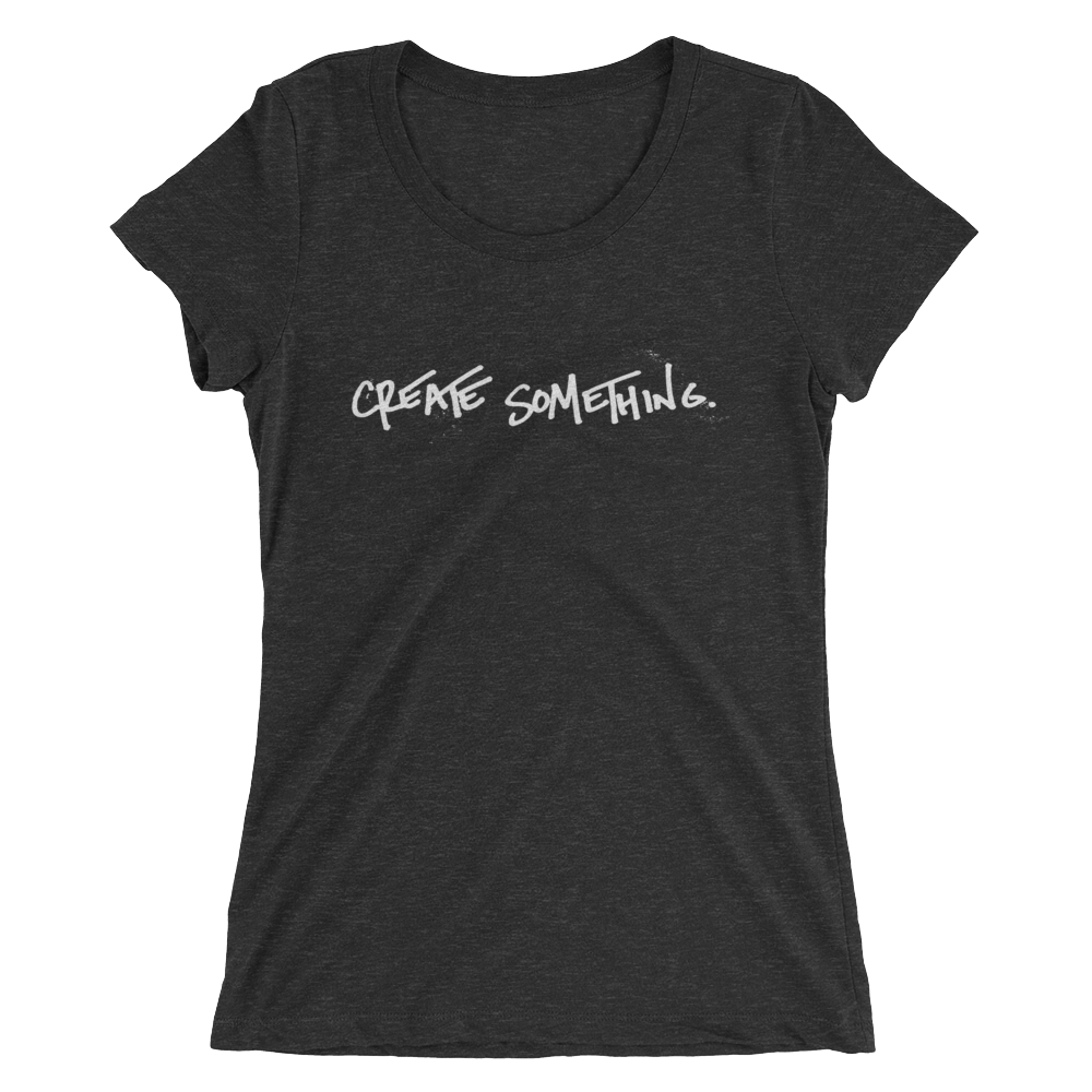 Ladies' Create Something short sleeve t-shirt