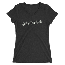 Ladies' #ArtHeals short sleeve t-shirt