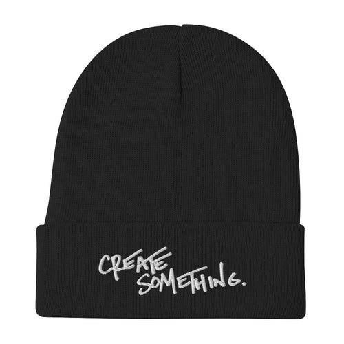 Create Something - Embroidered Beanie